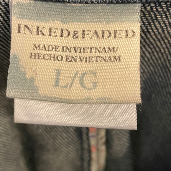 Inked and Faded Jean Jacket - Picture 2 of 5